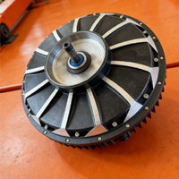 Moteur de roue à rayons 260, vente directe d'usine d'accessoires de moteur pour vélo électrique adulte, puissance 500W-2000W.