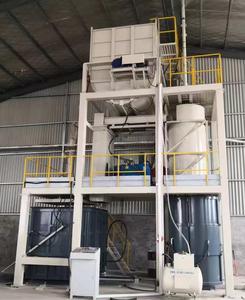 Innovatieve schuimherwerkingsmachine met dubbele mallen voor het maken van vierkante schuimblokken - Product Image 1