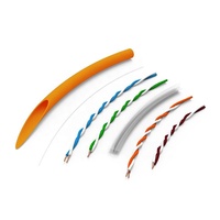 Cable Ethernet UTP Cat5e Rj45 de Alta Calidad, 305m (1000 pies), con Conductor OFC y Revestimiento de PVC/LSZH para Cámara IP