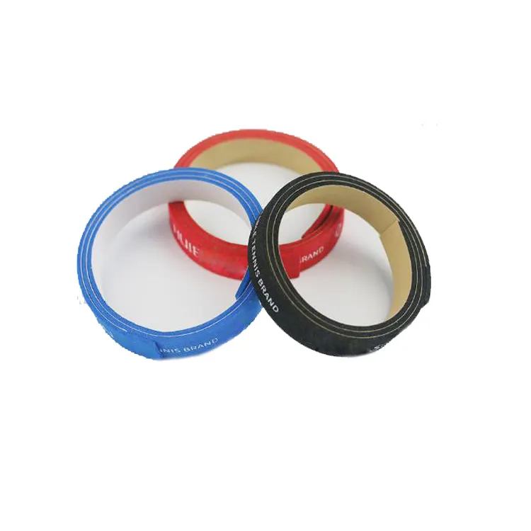 Oem Groothandel Tafeltennis Racket Side Tape,Racket/Bat Bescherming Strip, custom Logo Ping Pong Accessoire/Tape