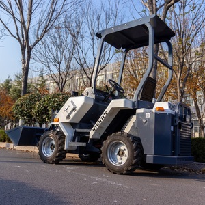 ミニ伸縮フロントエンド電気ローダー1トン<span class=keywords><strong>2</strong></span>トン4輪駆動新品ローダー - Product Image 2