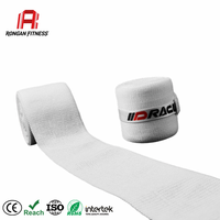 Bandages de boxe professionnels respirants avec boucle pour le pouce, bandages élastiques pour les poignets et les mains, pour le Muay Thai et le sparring