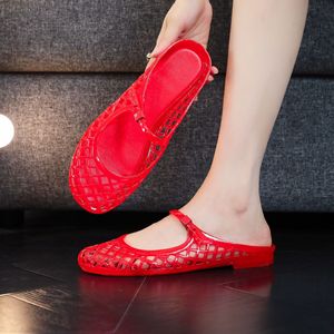 Summer Women’s Jelly Mary Jane <b>Mules</b> in Multiple Colors - Product Image 6