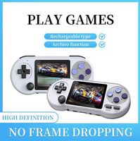 Console de jeu portable SF2000, console de jeu rétro miniature de 3 pouces, avec 6000 jeux intégrés
