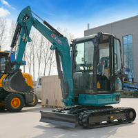 Mini-excavatrice neuve de 2 tonnes, certifiée EPA, moteur diesel KUBOTA USA, mini-excavatrice compacte pour la construction et l'aménagement paysager