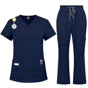 Nouvelle Collection : Tenues Médicales Imprimées OEM pour Hôpitaux – Uniformes Chirurgicaux Unisexe Amples et Respirants pour Salons de Beauté - Product Image 2