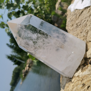 Torre de cuarzo transparente natural de gran tamaño, cristales de <span class=keywords><strong>roca</strong></span>, Varita curativa - Product Image 5
