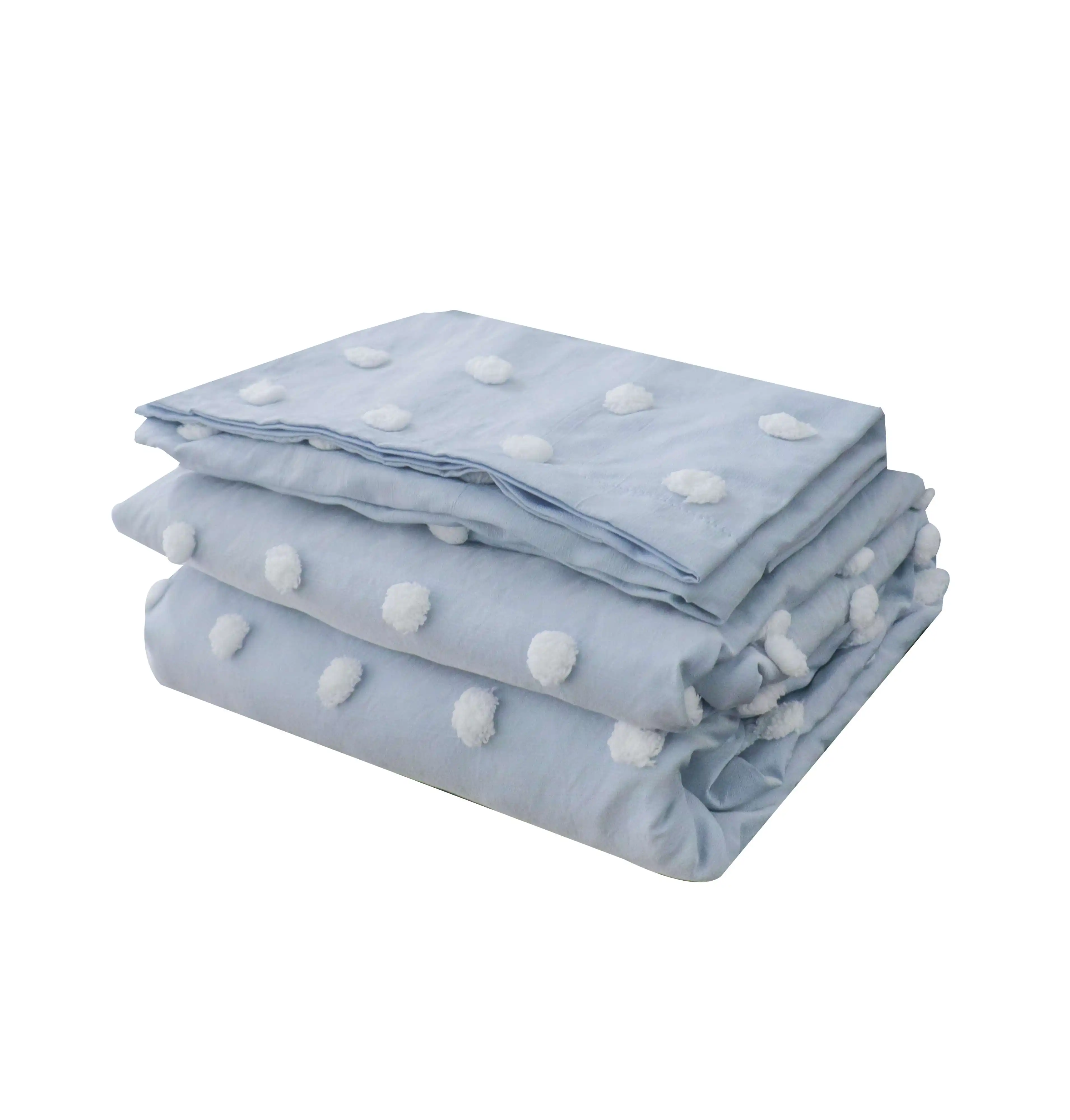 Classic Fashion Bedding Microfiber Bedsheet Polyester Printed Duvet Cover Set