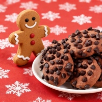 Galletas de Chocolate Crujientes y Sabrosas con Rico Sabor a Chocolate, Ideales para Cafeterías y Restaurantes de Comida Rápida