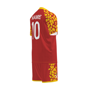 यास्टार कस्टम यूनिसेक्स फुटबॉल गियर गर्म बिक्री फुटबॉल प्रशिक्षण टीम ट्रैकसूट लोगो प्रिंट चीन जर्सी वयस्क डिजिटल प्रिंट 100% - Product Image 4