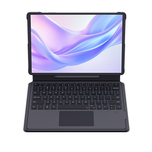 Custodia per Tastiera EB233 in PU+<span class=keywords><strong>PC</strong></span> con Cover Magnetica Staccabile 13.1\" S10FE+ Cerniera in Metallo Touchpad Porta Penna Multi-Layout - Product Image 4