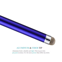 Stylet capacitif avec logo personnalisé OEM stylet rétractable pour écran tactile avec rotation de 360 pour dessin Samsung Honor