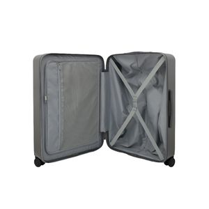 Set di <span class=keywords><strong>valigie</strong></span> rigide per PC leggero, valigia a mano dal Design alla moda grigia sofisticata con ruote Spinner silenziose e lucchetto TSA - Product Image 6