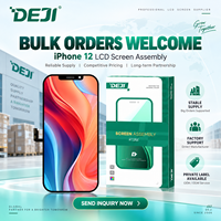 Écran LCD HD DEJI en direct d'usine pour iPhone 12 – Affichage de remplacement en gros pour ateliers de réparation
