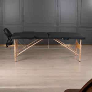 Camilla de Masaje <span class=keywords><strong>Plegable</strong></span> de Acero Inoxidable de Diseño Tradicional, Fácil de Transportar, Mueble Comercial Duradero para Salón de Belleza, Hotel, Extensión de Pestañas - Product Image 2