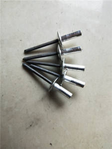 Rivets aveugles scellés à bride large en aluminium et acier, diamètre 3,2x16x16 mm, tête <span class=keywords><strong>ALU</strong></span>/ST 16 mm - Product Image 5