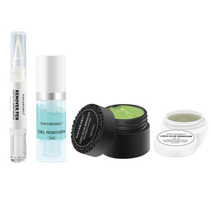 NAGARAKU <span class=keywords><strong>Gel</strong></span> Rimuovi Colla Ciglia Finte Professionale, Primer in Crema <span class=keywords><strong>Gel</strong></span> Rimuovi Adesivo, Strumento per Rimozione Ciglia Finte - Product Image 1