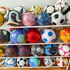 Pallone da Calcio Personalizzato con Logo, Professionale, Durevole, Misura 5, per Allenamento, in PU Termosaldato, per Club e Scuole - Product Image 1