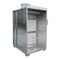 CL-DPT1000 banc de type cabine de pulvérisation de filtre sec