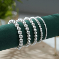 Bracelet élégant en perles d'eau douce - Bijou minimaliste tendance pour femme, cadeau de mariage