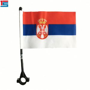 Banderas de Bicicleta de Suecia al por Mayor para Eventos de Fútbol 2025, 6*8 Pulgadas, 100% Poliéster, Decoración con Impresión Digital para Interiores y Exteriores - Product Image 2