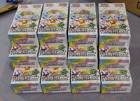 Boîte scellée originale PTCG SV8a Crystal Celebration EX version japonaise, boîte cadeau de cartes à collectionner de la famille Eevee