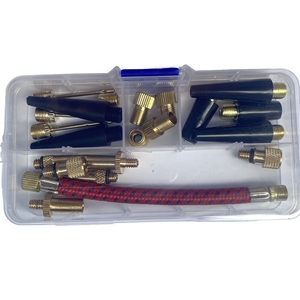 Ensemble d'adaptateurs de gonflage multifonctionnels |   Accessoires universels pour types de valves Presta, Schrader et autres, 21 pièces - Product Image 4