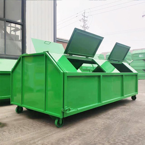 Contenedor de Basura Móvil de 3 Metros Cúbicos, con Brazo Articulado, para Recolección de Basura, Caja de Transferencia de Basura, Contenedor de Hierro - Product Image 2