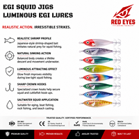 Échantillon Gratuit Vente en Gros Nouveau Style Leurre en Plastique Pieuvre Luminescent 8cm 6g TUME Leurre de Pêche en Eau Salée