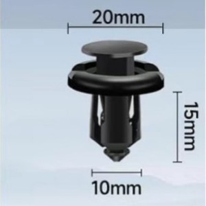 Clip de Plástico para Auto Yilai, Clip de Expansión de Nylon de 21mm X 29mm para Reequipamiento del Panel Interior del Maletero - Product Image 3