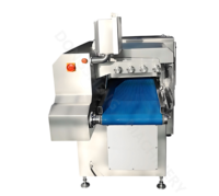 Machine à découper et à trancher la viande congelée de qualité commerciale, haute vitesse et découpe continue pour la ligne de production de transformation de la viande