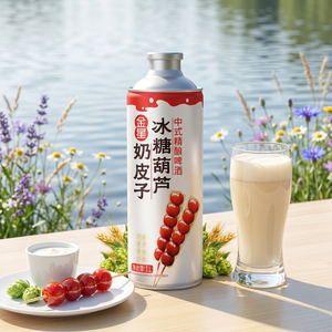 คิงสตาร์ ชาเบียร์จีน 1 ลิตร ขวด เอล รสสมุนไพรและเครื่องเทศ สีอ่อน 4.1% รสชาติธรรมชาติ พาสเจอร์ไรส์ เหมาะสำหรับคู่หูบาร์บีคิว - Product Image 4