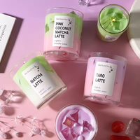Velas Aromáticas Personalizadas para Decoración del Hogar, Ecológicas, de Cera de Soja en Forma de Taza de Café, para Fiestas y Bodas
