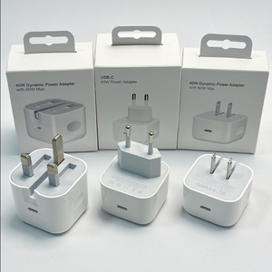 Adaptador de Corriente Dinámico de 40W para UE, EE. UU. y Reino Unido con 60W para Cargador de iPhone, Cable Tipo C de 40W para iPhone, Cargador de iPhone - Product Image 3