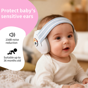 Orejeras Protectoras Anti-ruido para Niños, Bebés y Niños Pequeños, Diseño de Unicornio de Dibujos Animados - Product Image 2