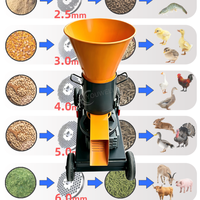 Machine à granulés Youwell avec réducteur CE pour l'alimentation des animaux de ferme (volailles, bétail, poulets, canards, vaches, porcs, moutons)