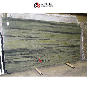 Directo de fábrica de madera verde <span class=keywords><strong>laguna</strong></span> piso de mármol azulejos Pavo Real verde de azulejo de mármol usak de bambú verde dinosaurio losa de mármol - Product Image 6