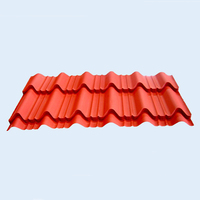 Tuiles de toit en acier coloré de style chinois antique, personnalisées, très vendues, résistantes à l'eau, durables, décoration de maison pour toits de villas, touristiques