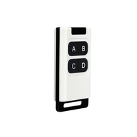 Control Remoto Universal Inalámbrico RF 315 433.92Mhz, Control Remoto Inteligente de 4 Canales, Control Remoto con Código de Aprendizaje EV1527, Duplicador de Control Remoto