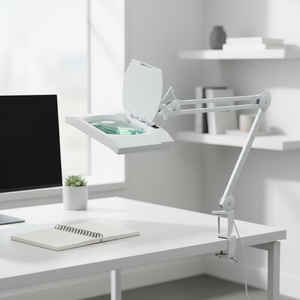 Loup LED Magnifying Lamp 3 Adjustable Gooseneck 5x LED Magnifying Table Lamp - Product Image 2