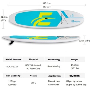<span class=keywords><strong>Planche</strong></span> de paddle <span class=keywords><strong>rigide</strong></span> en plastique HDPE pour SUP, avec aileron et <span class=keywords><strong>pagaie</strong></span>, pour la vente en gros OEM - Product Image 5