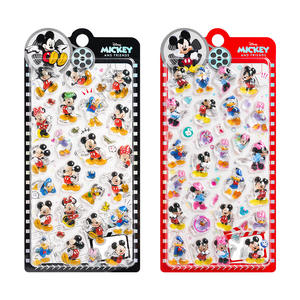 Autocollant en relief 3D <span class=keywords><strong>Mickey</strong></span>, dessin animé pour fille, cristal <span class=keywords><strong>Minnie</strong></span>, Donald Duck, <span class=keywords><strong>coque</strong></span> de téléphone portable, autocollant en résine époxy PVC - Product Image 1