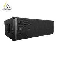 Système de sonorisation actif à trois canaux L-solution HDL50 avec aimants néodyme, double haut-parleur de 12 pouces, 8000 W de puissance de crête, interface Ethernet, professionnel