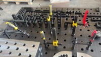 Nouveau système de table de soudage modulaire 2D 3D avec fixations de soudage en fonte/acier DIN St52-3, sans électricité requise