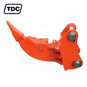 TDC Komatsu e Kobelco escavatore Ripper doppio denti di progettazione per la rottura di roccia resistente efficiente - Product Image 1