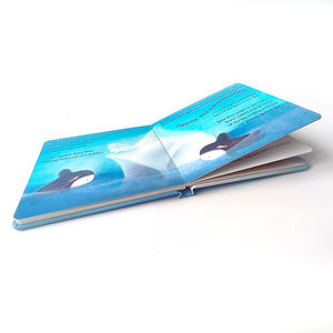 Impression personnalisée en gros de livres cartonnés pour enfants d'âge préscolaire, mini livres d'histoires en anglais, livres de coloriage pour enfants, impression reliée - Product Image 5