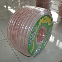 Tuyau en plastique renforcé de fibre de PVC clair anti UV