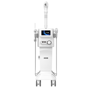 Equipo Facial Vertical <span class=keywords><strong>de</strong></span> 9 Manijas con Doble Pulverización Fría y Caliente Nano, Alta Frecuencia, EMS y Burbujas <span class=keywords><strong>de</strong></span> Agua y Oxígeno para Distribuidores - Product Image 1
