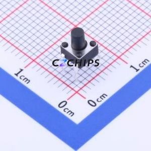 K2-1109DP-F3SW-04 Tactile Switch Through hole Component (THT)-4P,4.5x4.5mm Switch 1.8N Through Hole 4.5mm 4.5mm - Product Image 1