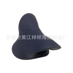 Coussin de massage tout-en-un rectangulaire trapézoïdal 21,5x21x13cm, soutien du cou, mousse PU, massage mécanique - Product Image 3